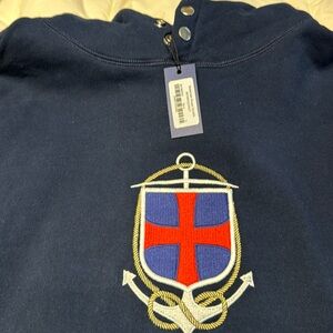 Noah Men’s Navy Nautical Hoodie NWT, size L